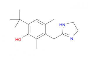 oxymetazoline 2D fórmula